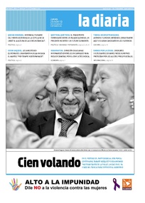 Tapa de la diaria del jueves 25 de noviembre de 2010