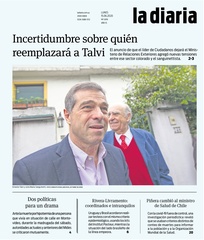 Tapa de la diaria del lunes 15 de junio de 2020