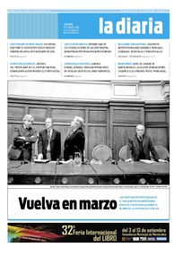 Tapa de la diaria del jueves 27 de agosto de 2009