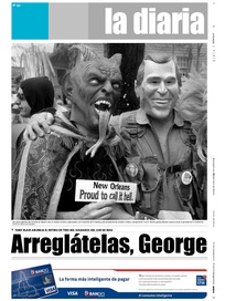 Tapa de la diaria del miércoles 21 de febrero de 2007