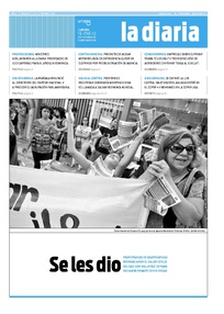 Tapa de la diaria del jueves 19 de enero de 2012