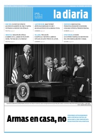 Tapa de la diaria del jueves 17 de enero de 2013