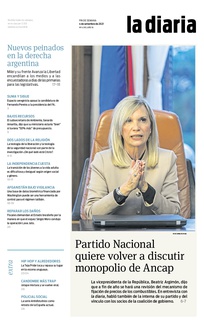 Tapa de la diaria del sábado 4 de septiembre de 2021