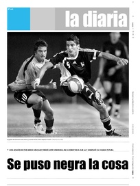 Tapa de la diaria del martes 9 de enero de 2007