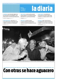 Tapa de la diaria del martes 27 de marzo de 2012