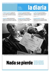 Tapa de la diaria del viernes 19 de agosto de 2011