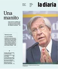Tapa de la diaria del martes 10 de septiembre de 2019