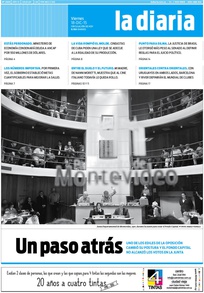 Tapa de la diaria del viernes 18 de diciembre de 2015