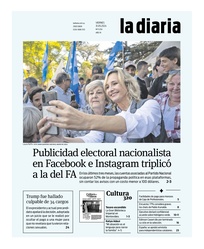 Tapa de la diaria del viernes 31 de mayo de 2024