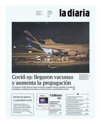 Tapa de la diaria del viernes 26 de febrero de 2021