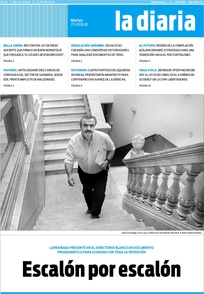 Tapa de la diaria del martes 27 de febrero de 2018