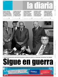 Tapa de la diaria del miércoles 31 de octubre de 2007