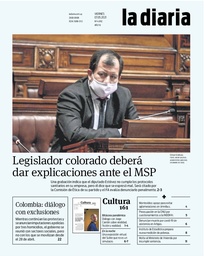 Tapa de la diaria del viernes 7 de mayo de 2021