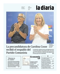 Tapa de la diaria del lunes 29 de mayo de 2023