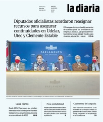Tapa de la diaria del martes 6 de octubre de 2020