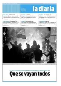 Tapa de la diaria del jueves 26 de enero de 2012