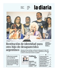 Tapa de la diaria del viernes 23 de diciembre de 2022