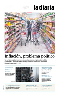 Tapa de la diaria del sábado 16 de abril de 2022