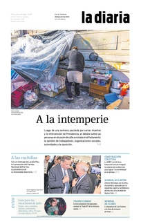 Tapa de la diaria del sábado 28 de junio de 2025