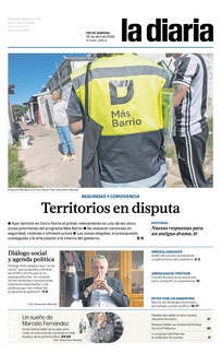 Tapa de la diaria del sábado 25 de abril de 2026