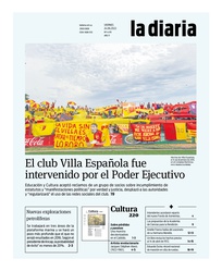 Tapa de la diaria del viernes 24 de junio de 2022