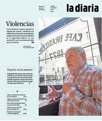 Tapa de la diaria del jueves 28 de febrero de 2019