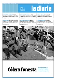 Tapa de la diaria del jueves 25 de febrero de 2010