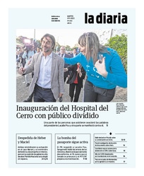 Tapa de la diaria del martes 7 de noviembre de 2023