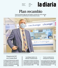 Tapa de la diaria del lunes 6 de julio de 2020