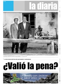 Tapa de la diaria del lunes 12 de marzo de 2007