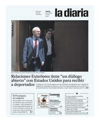 Tapa de la diaria del jueves 30 de julio de 2026