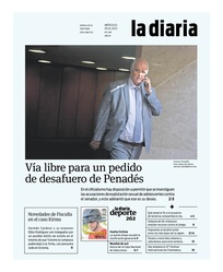 Tapa de la diaria del miércoles 5 de abril de 2023