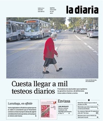 Tapa de la diaria del martes 7 de abril de 2020