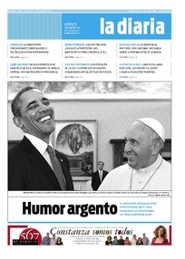 Tapa de la diaria del viernes 28 de marzo de 2014