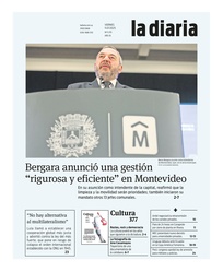 Tapa de la diaria del viernes 11 de julio de 2025