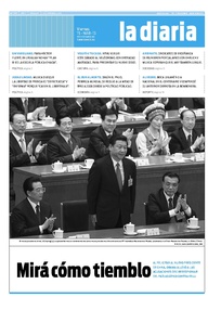 Tapa de la diaria del viernes 15 de marzo de 2013