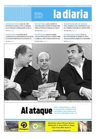 Tapa de la diaria del miércoles 9 de septiembre de 2009