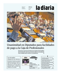 Tapa de la diaria del miércoles 5 de junio de 2024