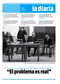 Tapa de la diaria del viernes 29 de agosto de 2014