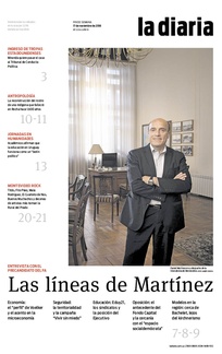 Tapa de la diaria del sábado 17 de noviembre de 2018