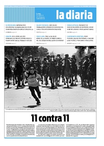 Tapa de la diaria del lunes 12 de septiembre de 2011