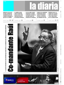 Tapa de la diaria del lunes 25 de febrero de 2008