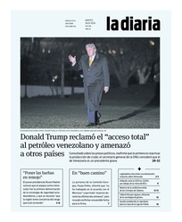 Tapa de la diaria del martes 6 de enero de 2026