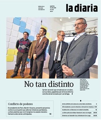 Tapa de la diaria del martes 4 de junio de 2019