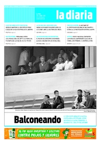 Tapa de la diaria del lunes 28 de abril de 2008