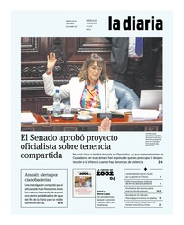 Tapa de la diaria del miércoles 3 de agosto de 2022