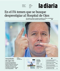Tapa de la diaria del lunes 9 de diciembre de 2019