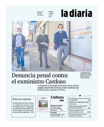 Tapa de la diaria del viernes 17 de septiembre de 2021