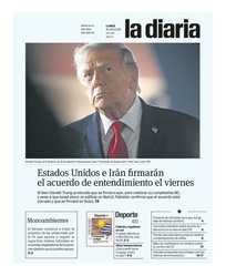 Tapa de la diaria del lunes 15 de junio de 2026