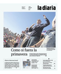 Tapa de la diaria del lunes 23 de septiembre de 2019